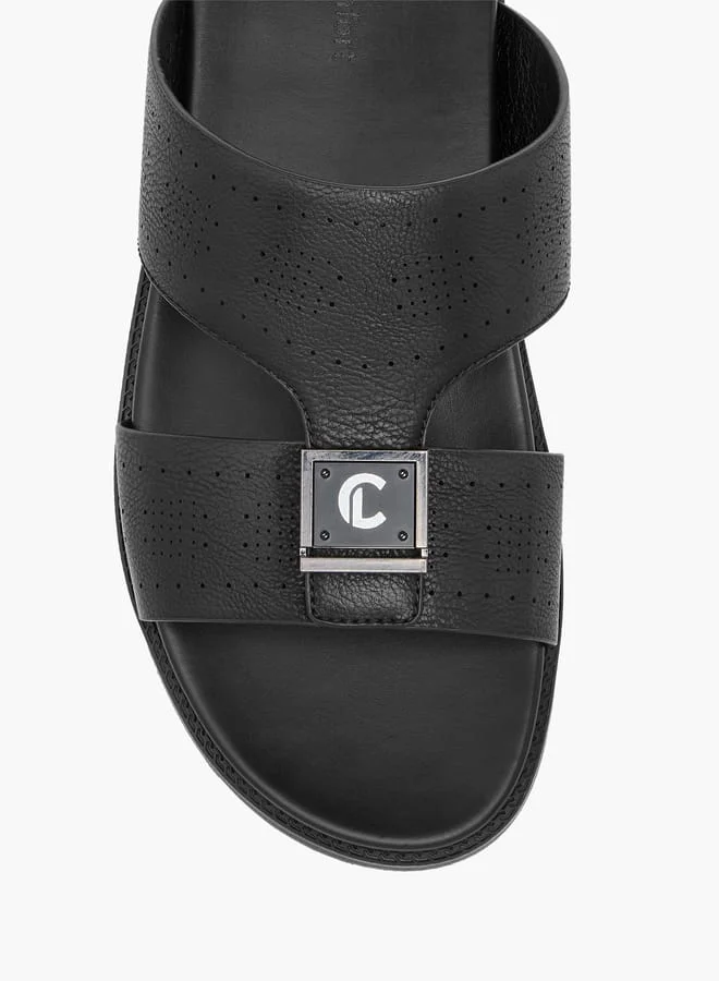 Le Confort Men's Textured Arabic Sandals