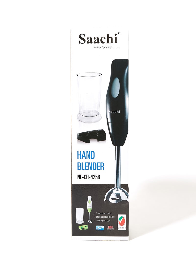 Saachi Electric Hand Blender NL-CH-4256-BK Black/Silver - Image 4