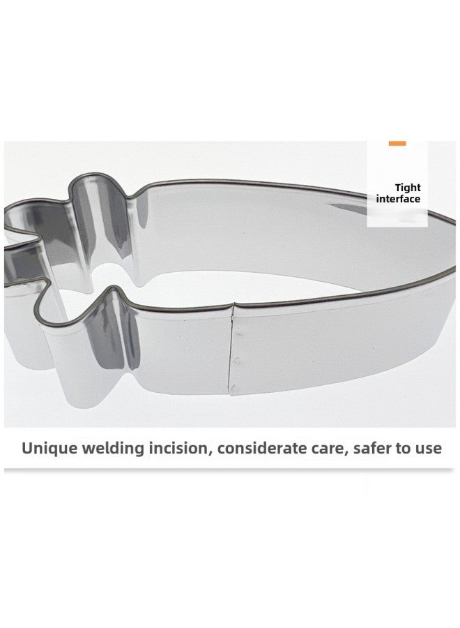 Crazy Grab Graduation Biscuit Mold Stainless Steel Biscuit Mold Cake Mold Baking Utensils Diy Rice Mold Cookie Cutting Mold-Specifications:Dr. Hat 9.2*5.5-Color:Stainless Steel Primary Color - Image 4