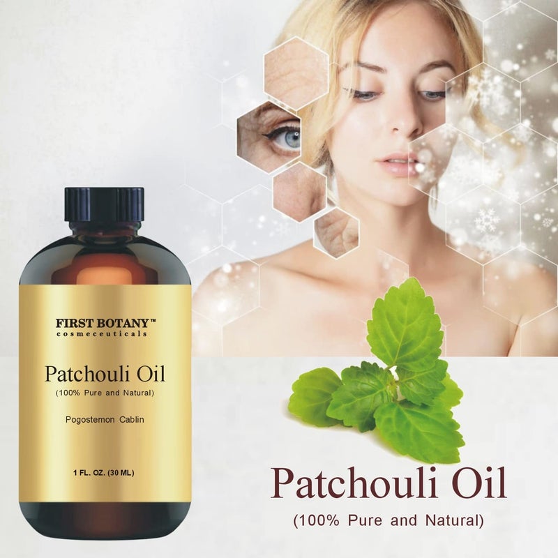 First Botany, 100% Pure Patchouli Essential Oil - Premium Patchouli Oil for Aromatherapy, Massage, Topical & Household Uses - 1 fl oz (Patchouli) - Image 4