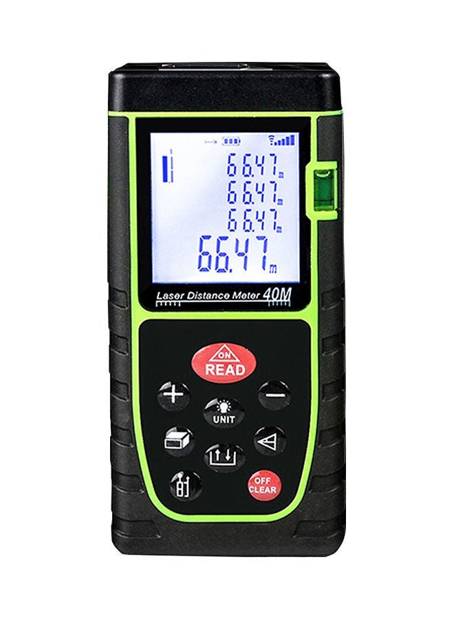 NIBEMINENT Digital Distance Meter Tool Green 15X5.00X8.00cm - Image 3