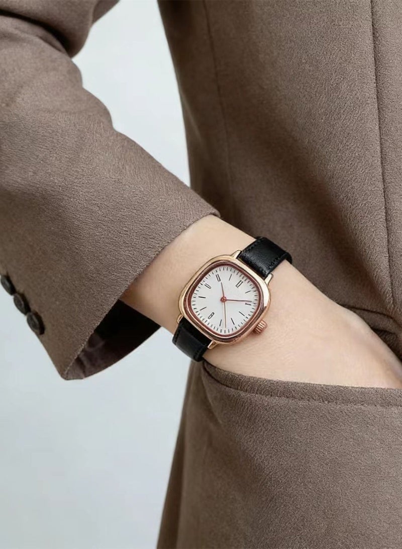 Goodly Vintage Ladies' Watch, Fashionable Women's Wristwatch - Roman Numeral Dial - A Great Choice for a Commemorative Gift for Women/Girls - Image 2