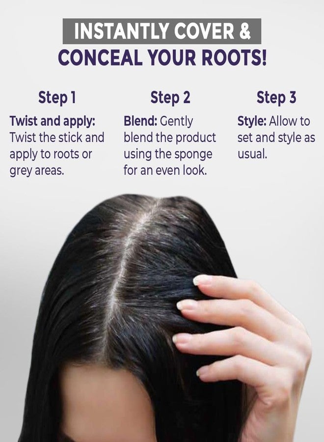 سانفي مجموعة سانفي كويك فيكس لتغطية الشعر والحواجب | قلم بودرة للشعر الخفيف، وبقع الصلع، وجذور الشعر | تحديد خط الشعر | مقاوم للماء | يغطي الشعر الرمادي والخفيف للنساء والرجال - Image 3