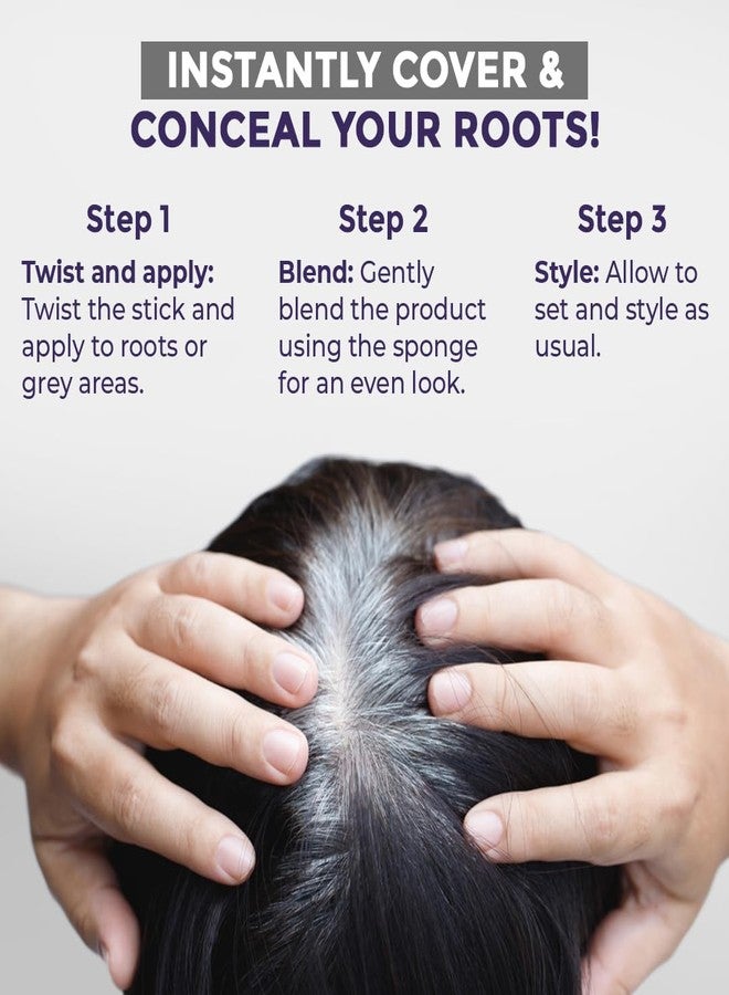 سانفي مجموعة سانفي كويك فيكس لتغطية الشعر والحواجب | قلم بودرة للشعر الخفيف، وبقع الصلع، وجذور الشعر | تحديد خط الشعر | مقاوم للماء | يغطي الشعر الرمادي والخفيف للنساء والرجال - Image 5