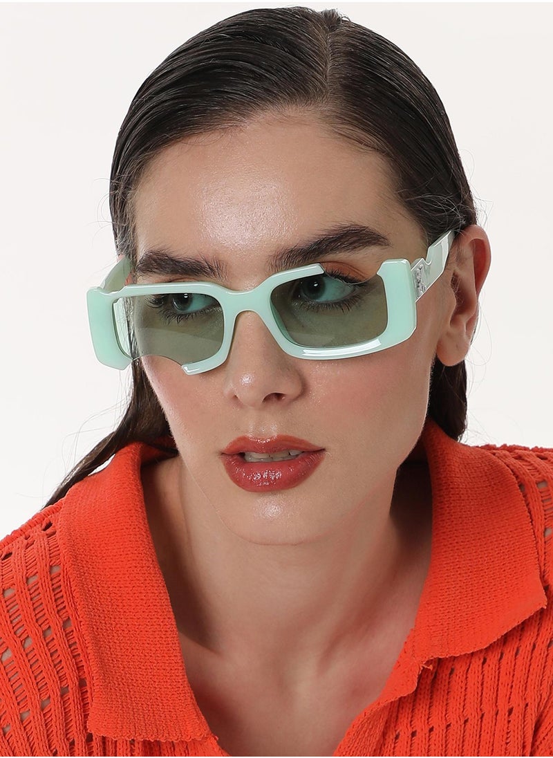 The Crunch Rectangular Sunglasses - Mint Green - pzsku/Z9BD2603768D6070C08ABZ/45/_/1741336790/74025ebc-d6c1-4906-bcf9-9ee3d51d2d79