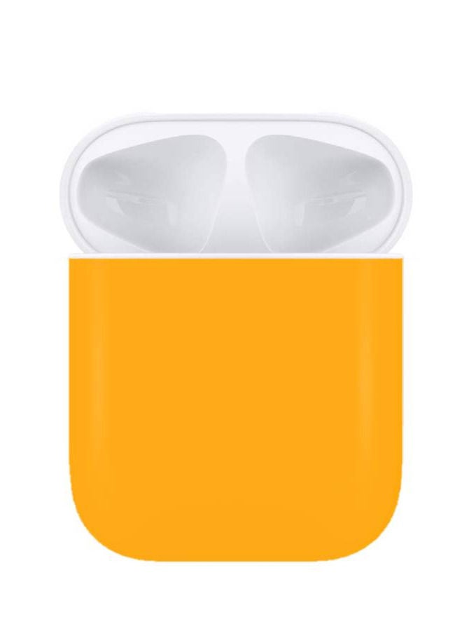 Customized Airpods 2nd Generation Automotive Grade Scratch Resistant Paint Lamborghini Yellow Matte