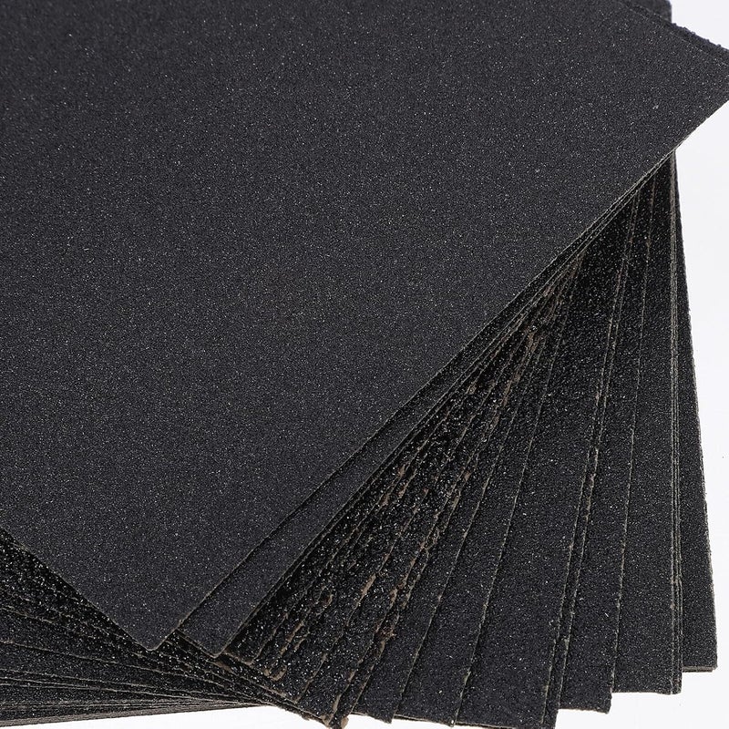 102pcs Assorted Grit Sanding Pads Wet and Dry Sandpaper for Furniture Wood Metal Polishing Shape Lightweight Compact for Car Paint Repair and Home Use - Image 3