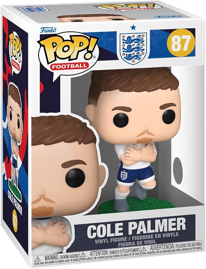 Funko Pop! Football: England - Cole Palmer - World Cup 2026 - Collectable Vinyl Figure - Gift Idea - Official Merchandise - Toys for Kids & Adults - Sports Fans - Model Figure for Collectors - Image 2