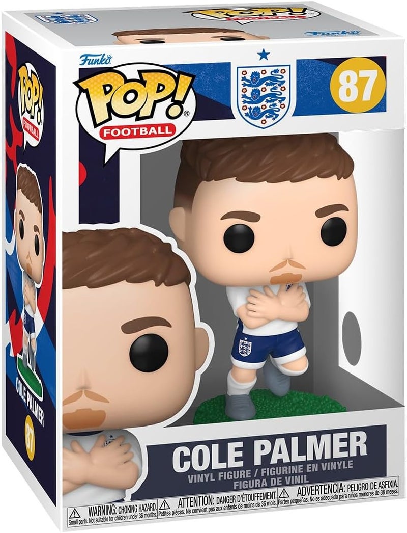 Funko Pop! Football: England - Cole Palmer - World Cup 2026 - Collectable Vinyl Figure - Gift Idea - Official Merchandise - Toys for Kids & Adults - Sports Fans - Model Figure for Collectors - Image 1
