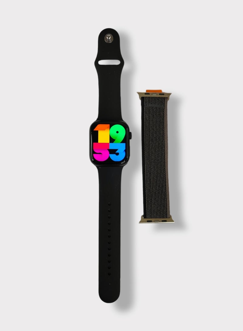 Smart Watch WS93 Max Series 9 Full Screen with Health Fitness Tracker 45 mm-Black - Image 2