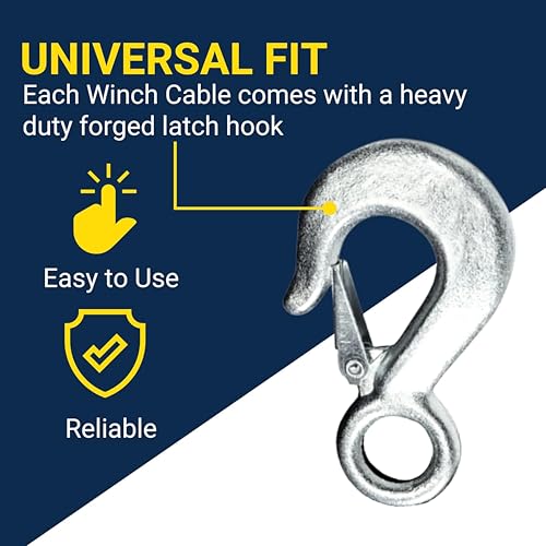 Tie Down Engineering 59390 Winch Cable 3/16" x 50' - Image 3
