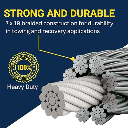 Tie Down Engineering 59390 Winch Cable 3/16" x 50' - Image 2