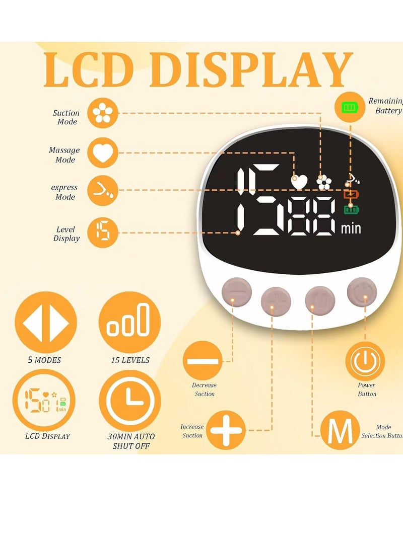 جونيس مضخة الثدي الكهربائية القابلة للارتداء - Image 3