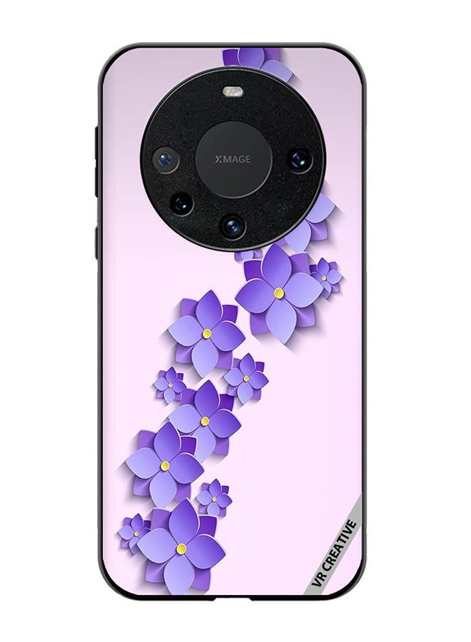 VR CREATIVE Protective Case Cover For Huawei Mate 60 Pro Plus Flower Design Multicolour - Image 1