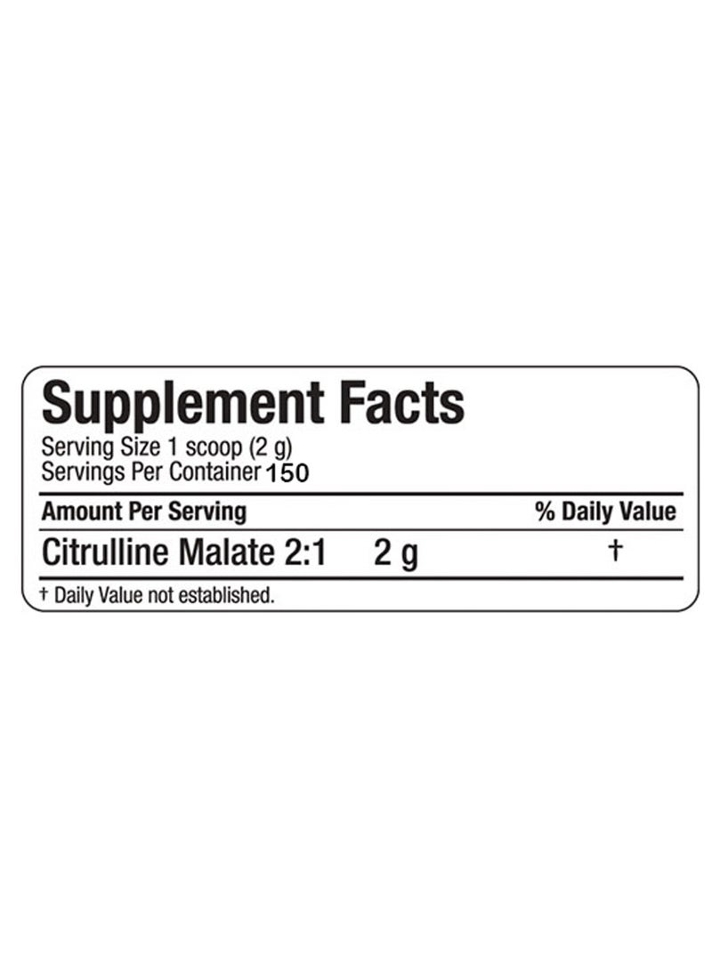 Allmax - Essentials L-Citrulline Malate 2:1 (300 g) - Image 1