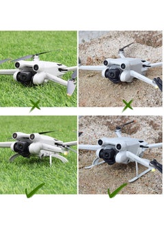 SYOSI Landing Gear for DJI Mini 3 Pro, Foldable Mini 3 Pro Landing Leg, DJI Mini 3 Gear Height Extender Leg, DJI Mini 3 Pro accessories  - Image 2