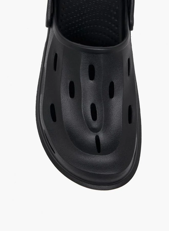 Lee Cooper BLACK Men Backstrap Clogs for Men | Best Price UAE