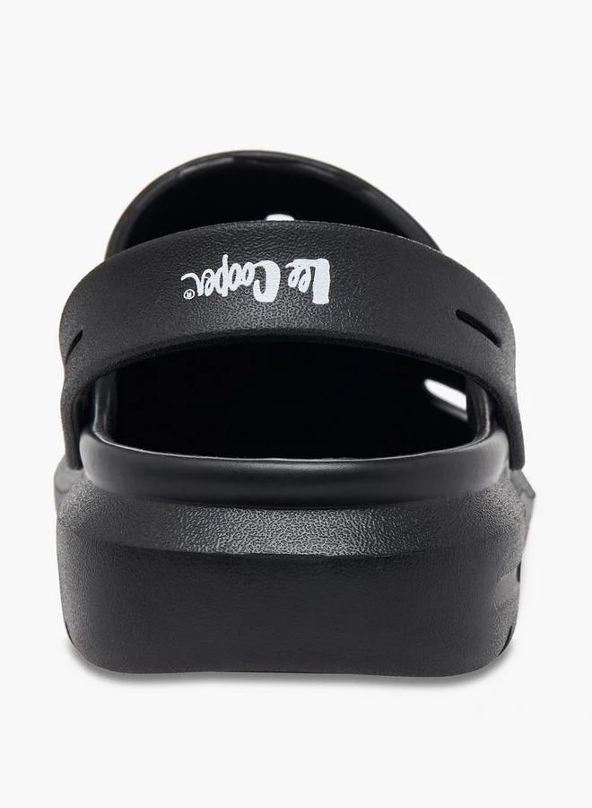 Lee Cooper BLACK Men Backstrap Clogs for Men | Best Price UAE