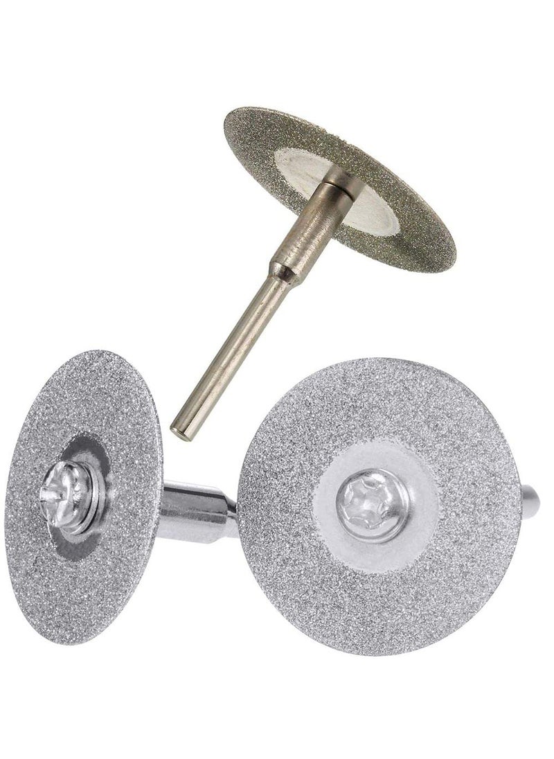 DIY Crafts Diy Crafts 11344 302707167421 Discs Mandrel Diamond Cutting Wheel 22mm Multicolor 4 Piece  - Image 4