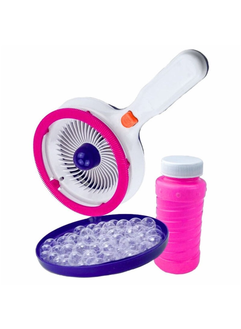 Automatic Bubble Maker Machine for Kids - Battery Operated Handheld Bubble Blower Toy with Bubble Solution for Toddlers, Babies & Preschoolers | Indoor Outdoor Fun Party Favor Gift for Boys & Girls - Image 3