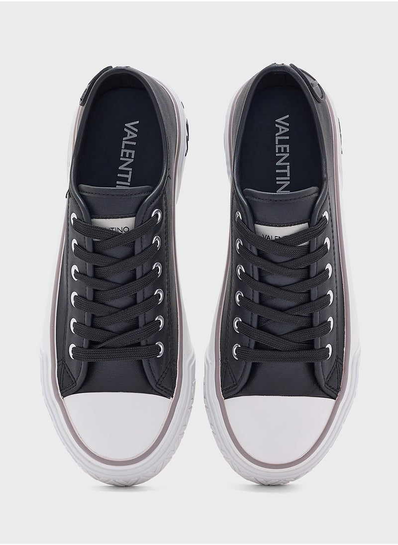 VALENTINO BY MARIO VALENTINO Lace Up  Low Top Sneakers  - Image 4