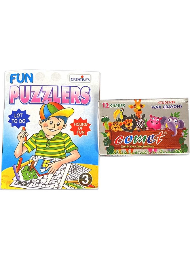 Creative's Creative’s Gift Pack | Assorted Pack for Kids | Colouring Books | Animal Puzzles | Jigsaw Puzzles | Educational Puzzles | Brain Booster | Board Games for Girls & Boys | Ages 5 to 8 - Image 5
