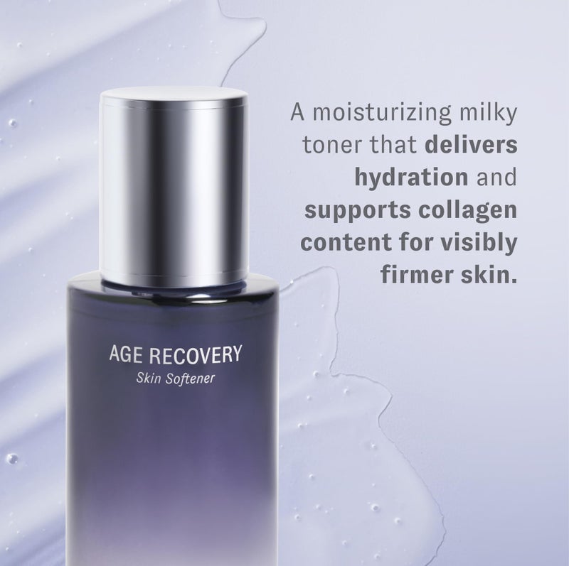 O HUI Age Recovery Skin Softener | Hydrates and Nourishes Skin | Prep Skin | Korean Skin Care | Milky Lotion Texture | Daily Toner Usage | Anti-Wrinkle Care | Non-Sticky | Peptide | Collagen Support - Image 3