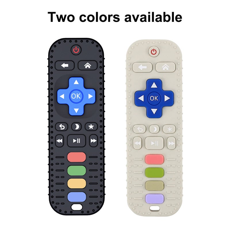 Silicone Baby Teether Remote Control Teether Teething Toys Soft Teething Pacifier for Infants - Image 2