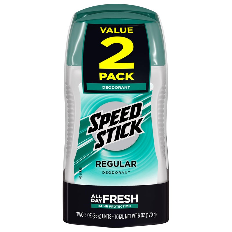 Speed Stick Deodorant Regular 3 oz Pack of 2