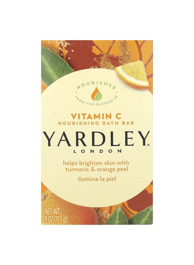Yardley of London Yardley London, Nourishing Bath Bar, Vitamin C, 4 oz (113 g)  - Image 1