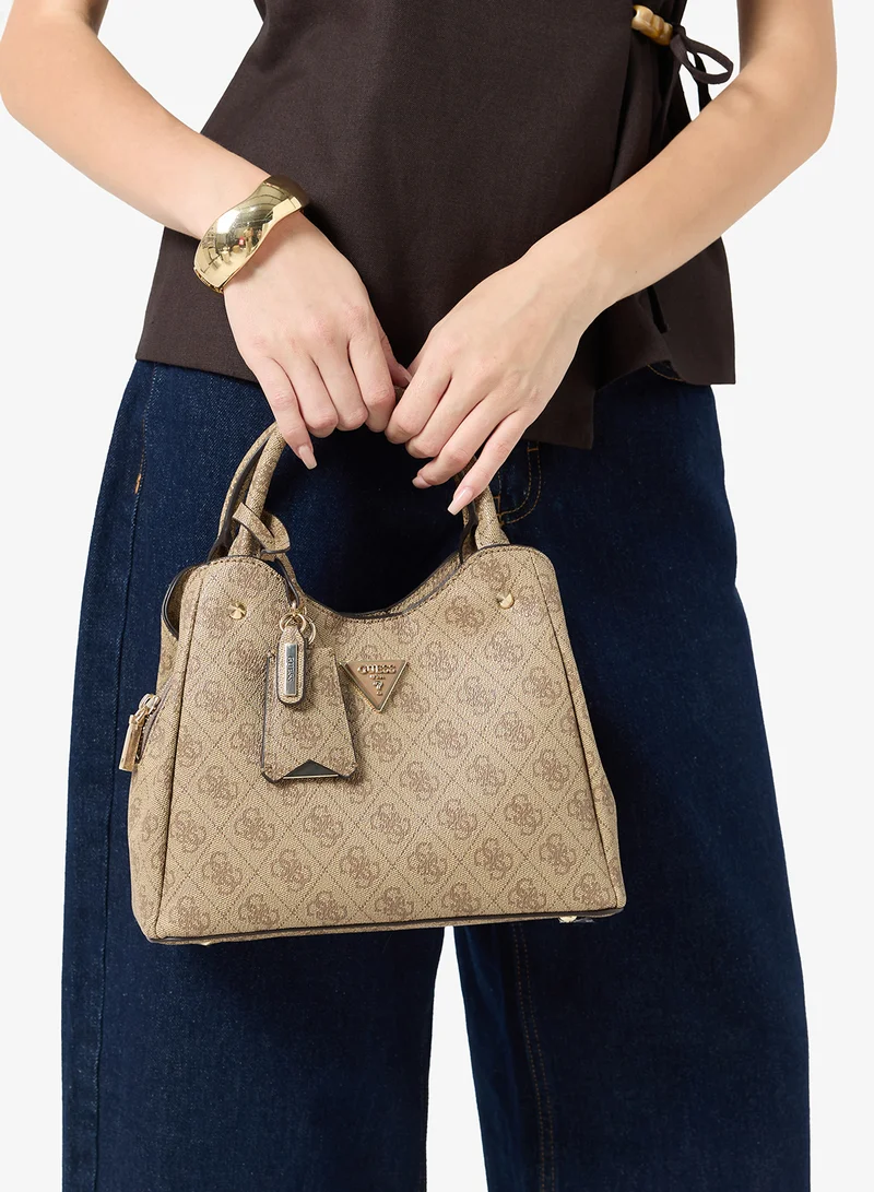 Guess  Meridian II Small Girlfriend Satchel Bag for Women | Best Price UAE