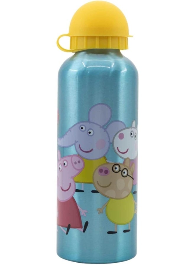 STOR Peppa Pig Reusable Aluminium Water Bottle 530ml - Image 4