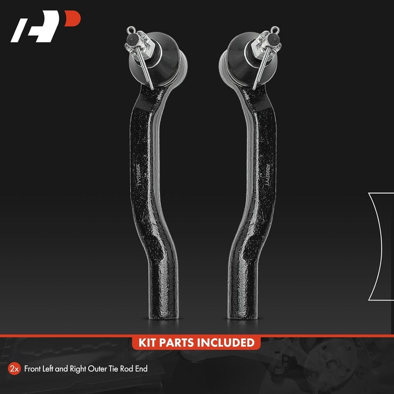 A-Premium Front Outer Tie Rod Ends for Toyota Sienna - Image 3