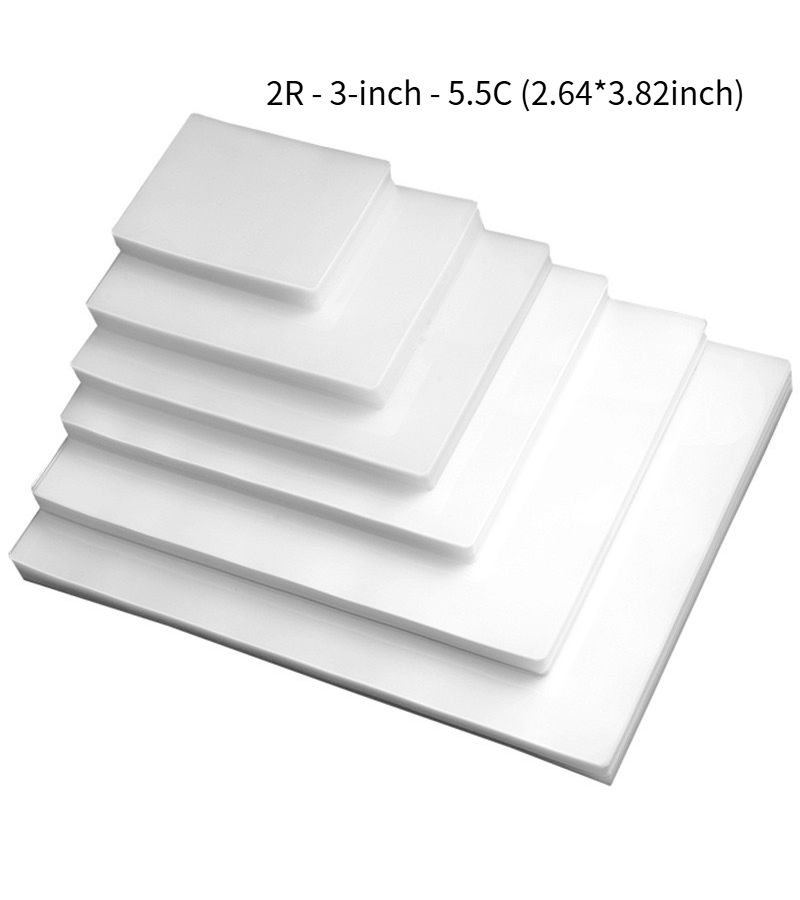 100 A4 Hot Pressed Tablets 2 Mil Clear Rounded Corner Bags 2.64x3.82 Inch Size Compatible With All Hot Pressed Tablet Presses - Image 3