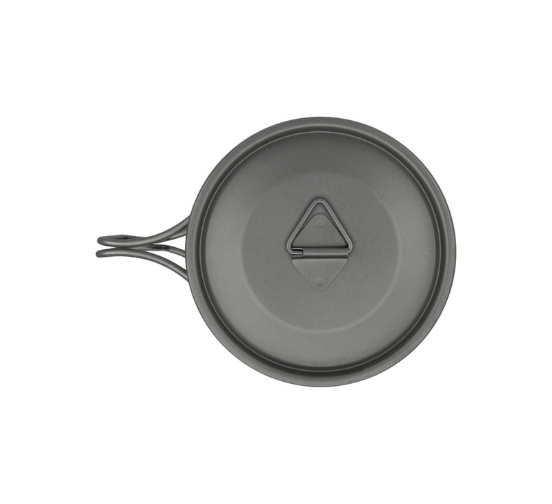 Kuvik Titanium Cup with Lid 350ml (11.8 oz) - Ultralight and Compact Pot for Backpacking, Camping, and Survival - Image 2