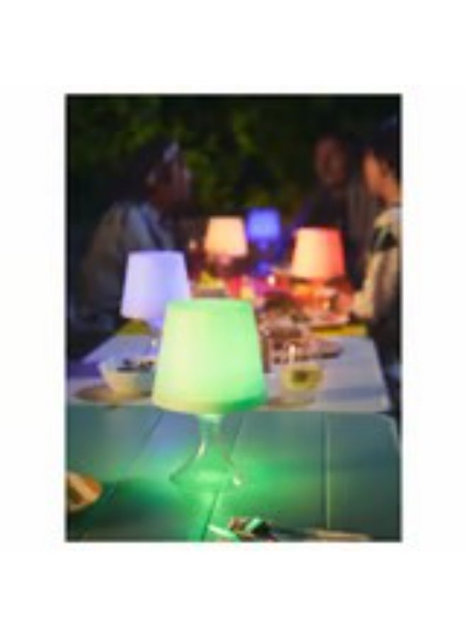 LED portable lamp battery operated adjustable colour outdoor white 24 cm - Image 4