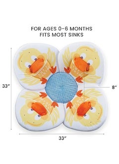 General Baby Bath Seat - Baby Tubs for Newborn Infants to Toddler 0 to 6 Months and Up - Baby Essentials Must Haves - The Original Washer-Safe Flower Seat  - Image 3