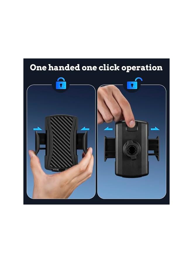 S-TOP Car Phone Holder Mount for Ford F-150 Raptor 2017 2018 2019 2020 2021,Ford F-150 Raptor Accessories,360° Rotation,One Button Release for iPhone,Samsung,Google,All Smartphones - Image 4
