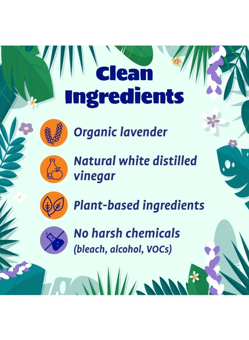 Originally Yellow All Purpose Cleaner Vinegar Spray Lavender 470ml - Image 3