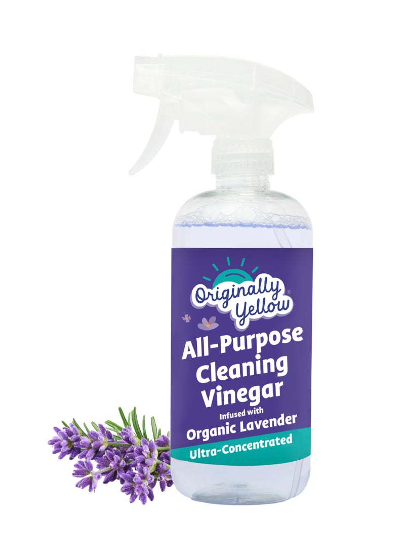 Originally Yellow All Purpose Cleaner Vinegar Spray Lavender - Image 1