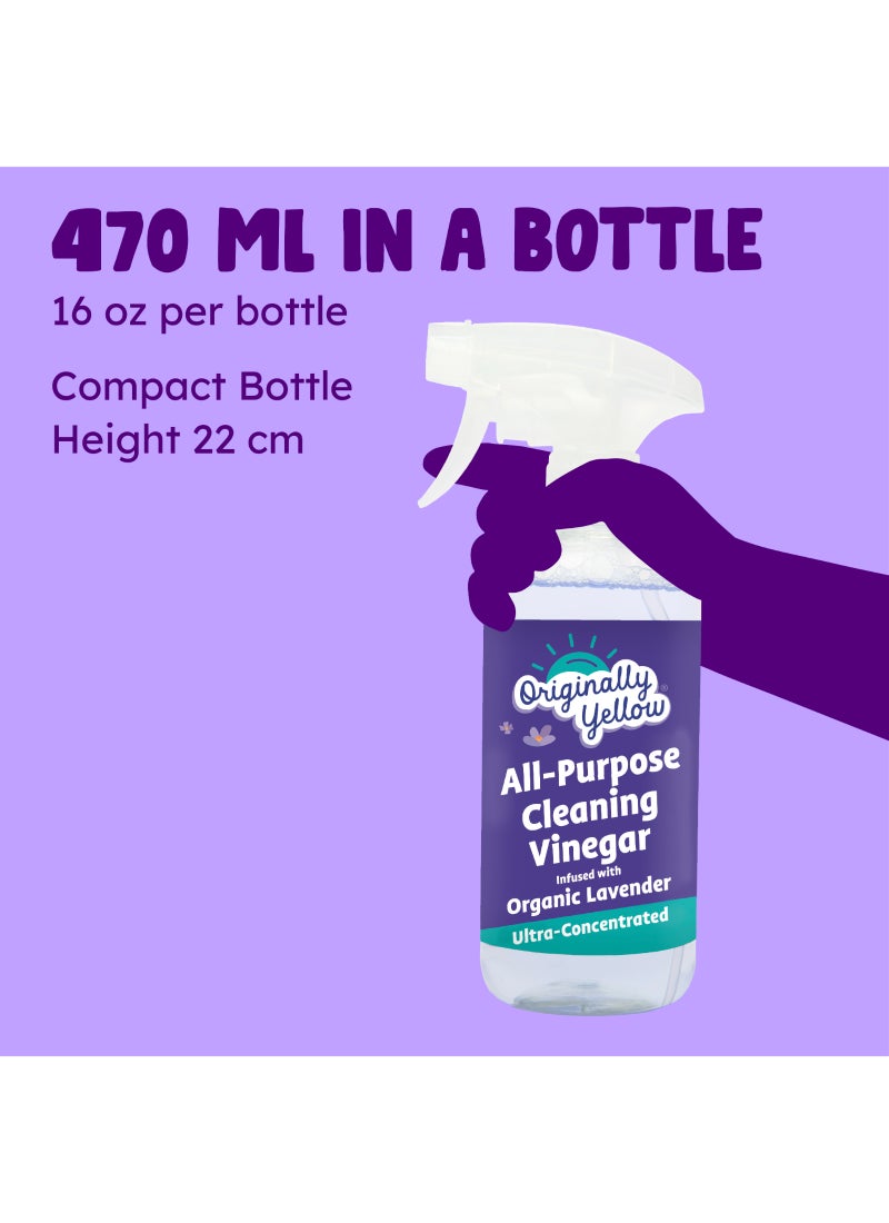 Originally Yellow All Purpose Cleaner Vinegar Spray Lavender - Image 5