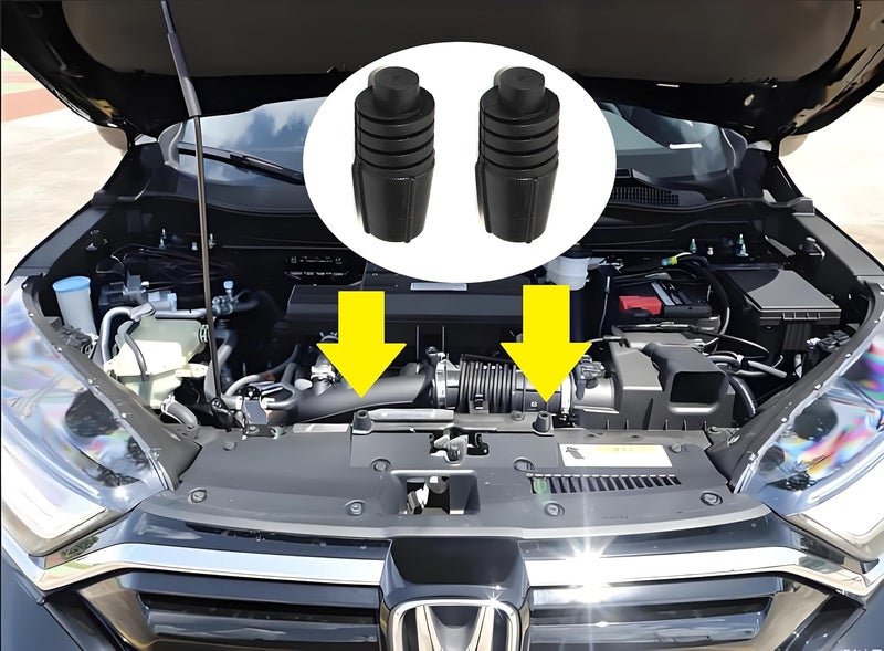 UTMEKUKI Hood Stops Bumpers Rubber - Hood Stops Cushion for Honda CIVIC ACCORD SPIRIOR Hood Stops Rubber General Standard Stops Bumper Fit Cushion Stoppers Damping Rubber Pad-2PCS - Image 2