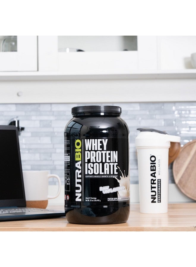 نوترا بايو مسحوق بروتين مصل اللبن المعزول 100% من NutraBio - 25 جرامًا من البروتين مع ملف كامل من الأحماض الأمينية، غير معدل وراثيًا، وخالي من الصويا والغلوتين، ومنخفض الكربوهيدرات والسعرات الحرارية - خام بدون نكهة - 2 رطل. - Image 3