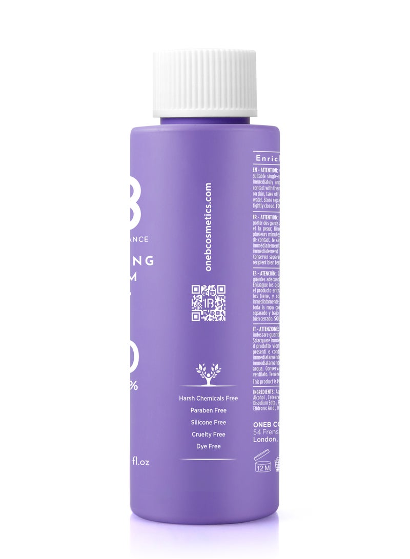 1B Oxidizing Cream Vol 20 (6%) – 150ml | With Cherry Oil | For Tress Tones Hair Dye | Full Grey Coverage, Long-Lasting Shine & Color | Creamy Developer for Healthy, Vibrant Hair - Image 3