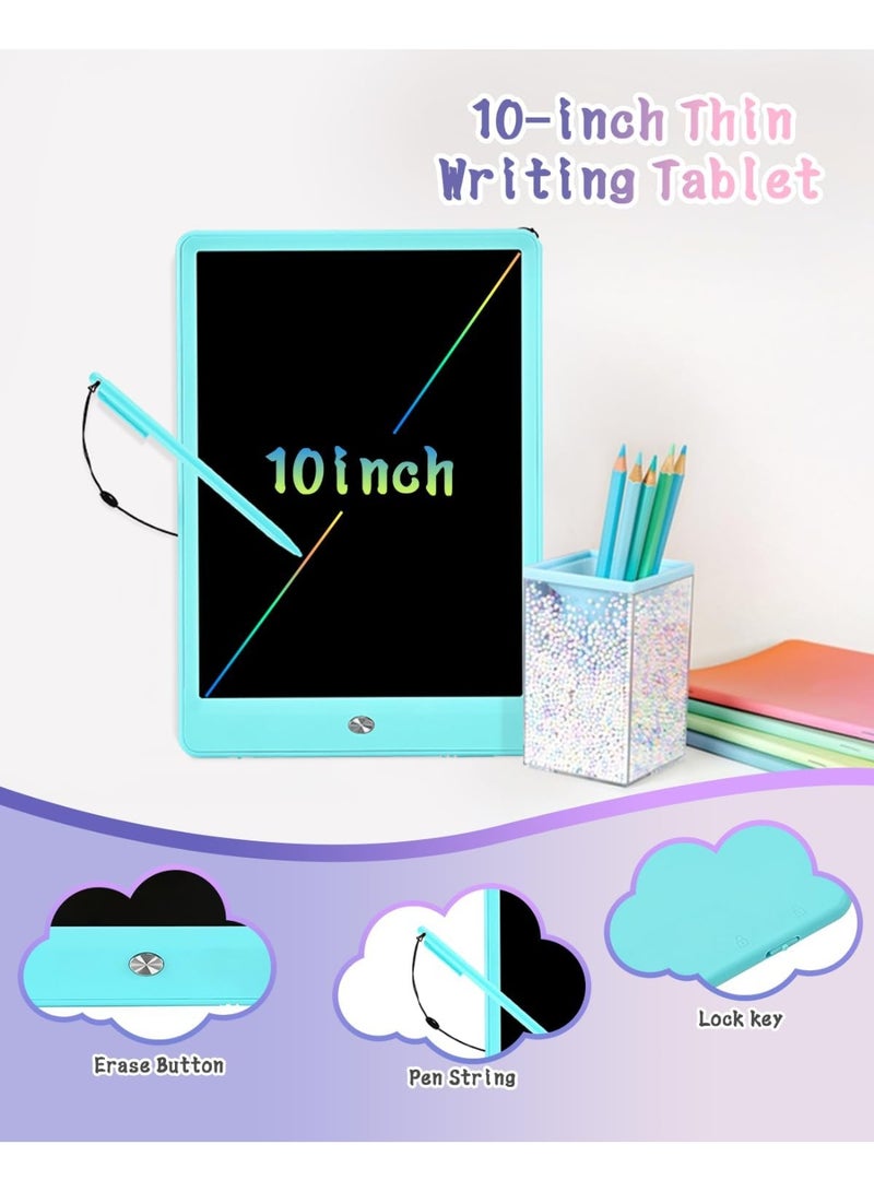 Soofam 2 Pack LCD Writing Tablet, 10 Inch Doodle Board Toddler Kids Toys Gifts, Drawing Tablet Drawing Pad, Kids Learning Travel Birthday Gifts Toys for 3 4 5 6 7 8 9 Years Old Girls Boys - Image 4