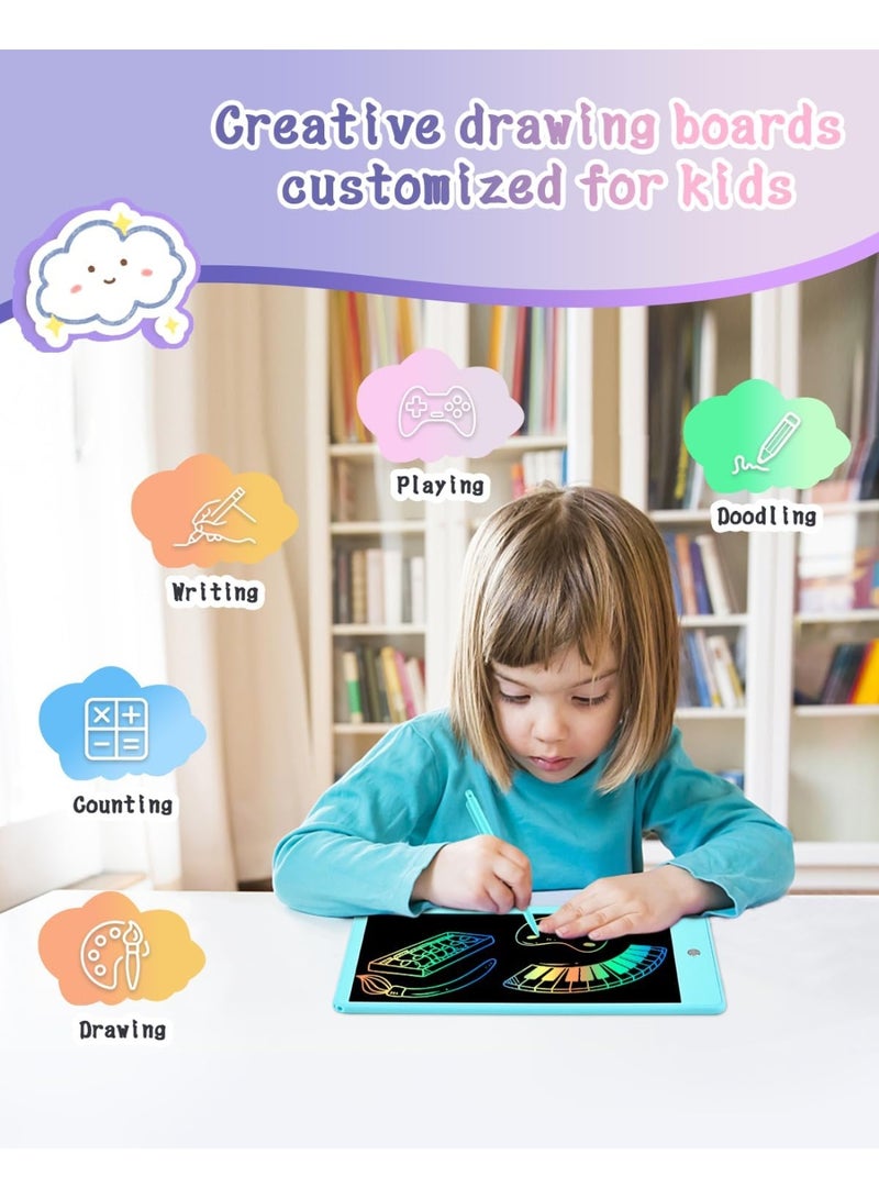Soofam 2 Pack LCD Writing Tablet, 10 Inch Doodle Board Toddler Kids Toys Gifts, Drawing Tablet Drawing Pad, Kids Learning Travel Birthday Gifts Toys for 3 4 5 6 7 8 9 Years Old Girls Boys - Image 5