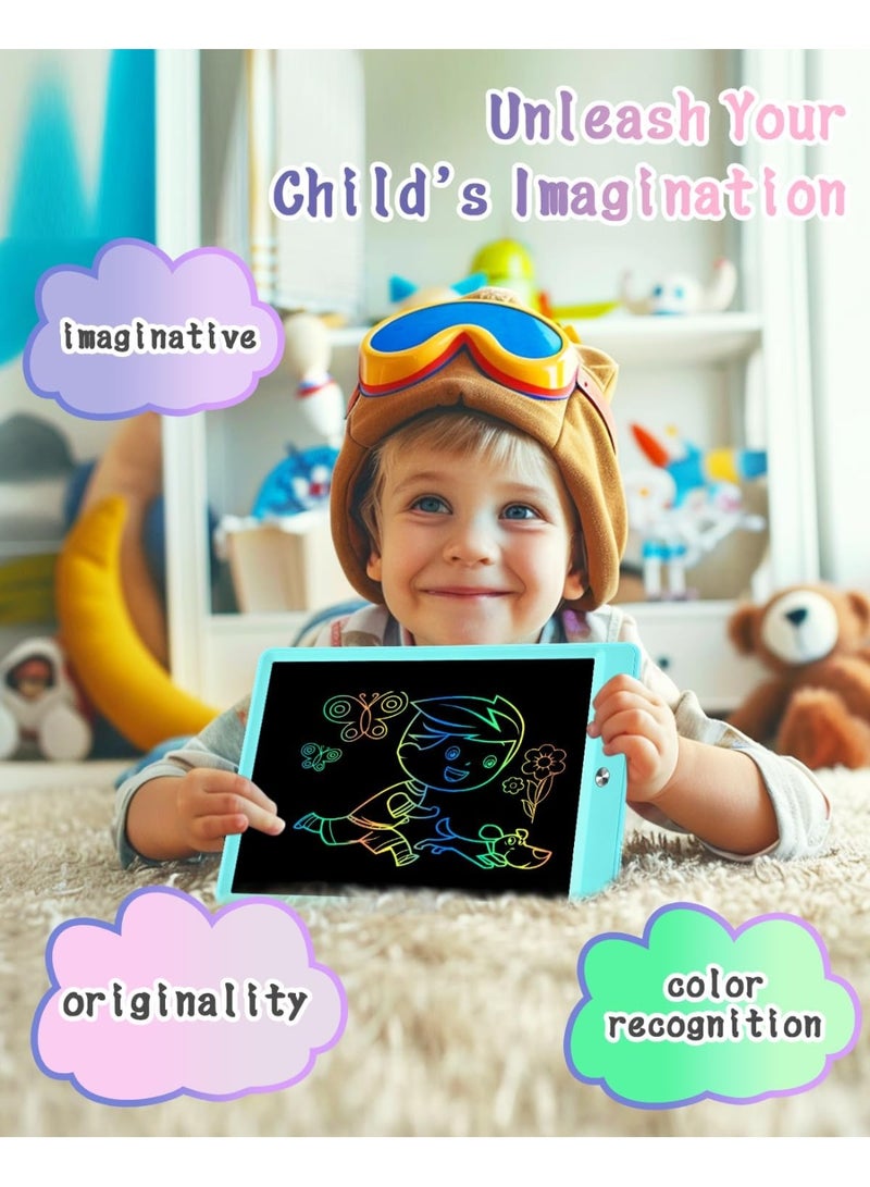 Soofam 2 Pack LCD Writing Tablet, 10 Inch Doodle Board Toddler Kids Toys Gifts, Drawing Tablet Drawing Pad, Kids Learning Travel Birthday Gifts Toys for 3 4 5 6 7 8 9 Years Old Girls Boys - Image 3