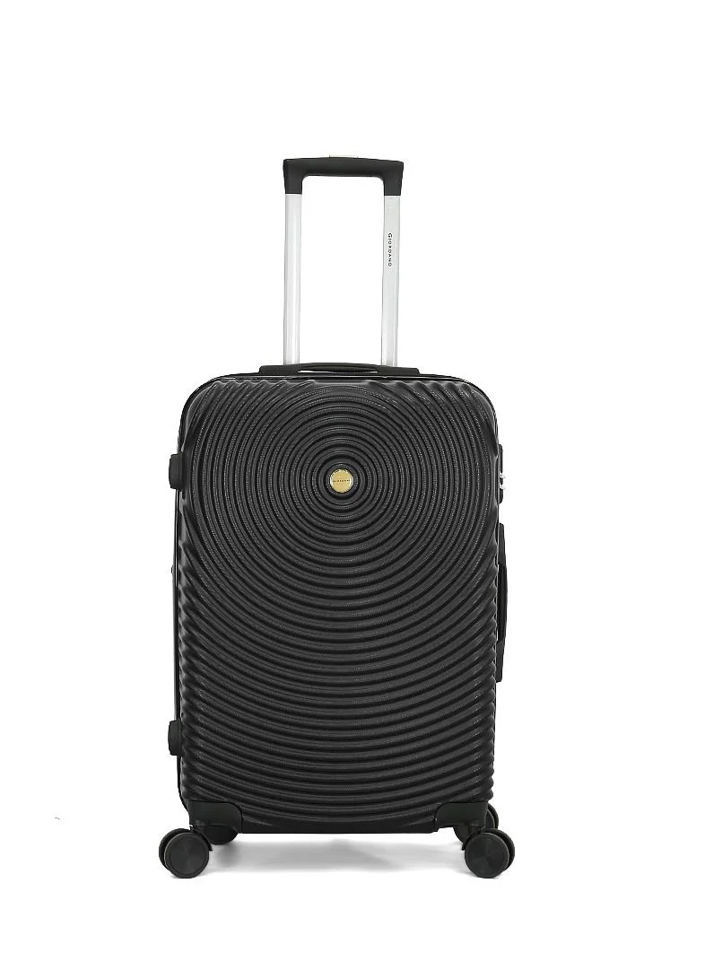 جيوردانو Giordano 3 piece hard trolley with TSA lock black colour