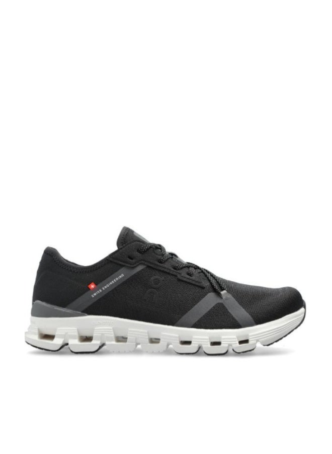 On Cloud X 4 AD trainers in the black/asphalt colorway - Image 1