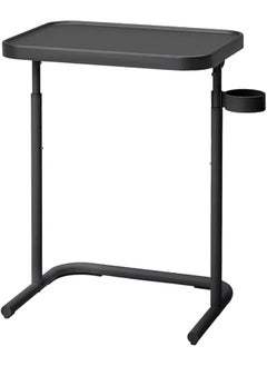 Laptop Desk Bedside Computer Table Adjustable Laptop Table Desk End Side Table For Sofa Bed Laptop Computer Stand Desks Laptop Bed Tray Table Lap Desk With Magnetic Desktop Black